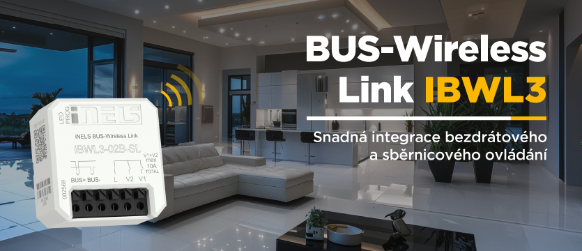 Sjednoťte svůj chytrý systém: Propojte iNELS Wireless a BUS pomocí IBWL3 photo