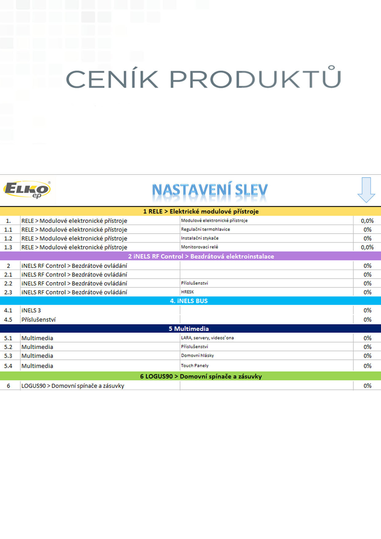 Ceník produktů 2025 (Databázový) od 1. 3. 2025 preview